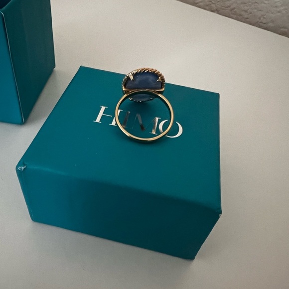 Gold ring with Horse Motif by Himo Jewelery NWT Gift For Her - Picture 6 of 8